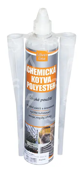 kotva chemická POLYESTER, 300ml, Silver Line, Den Braven